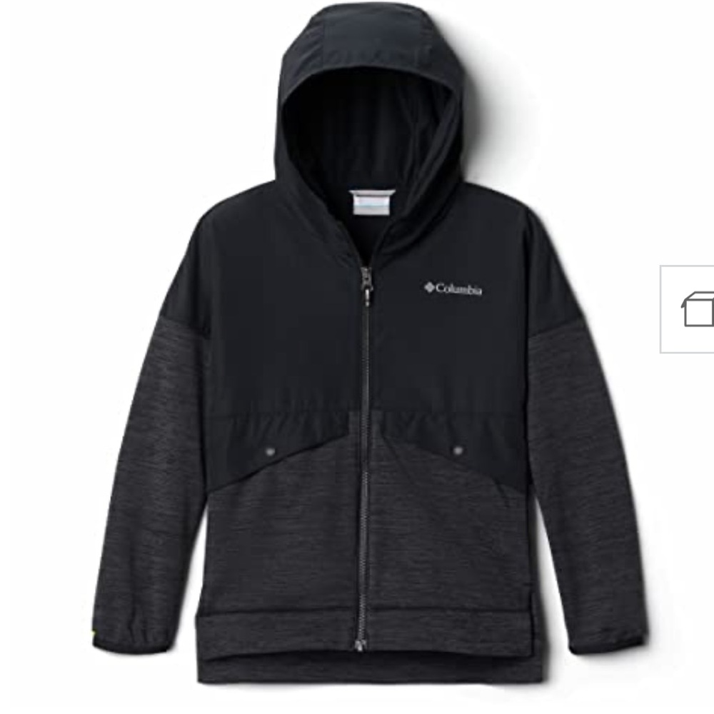 Columbia kids Out-Shield™ Dry Fleece Full Zip Black 2XS (4-5 Little Kid)